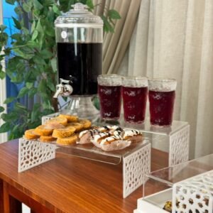 طقم تقديم المشروبات والحلويات